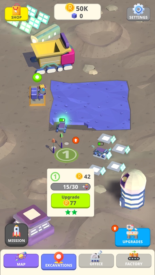 #2. Idle Space: Upgrade Games (iOS) 由: Boris Nekrushev