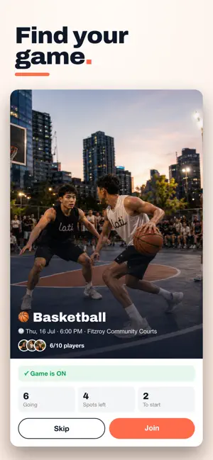 Lati: Pickup Sports & Games screenshot 2