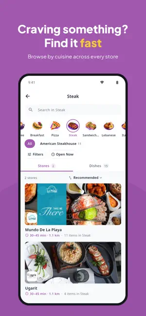 Quicky: Food & Delivery screenshot 2