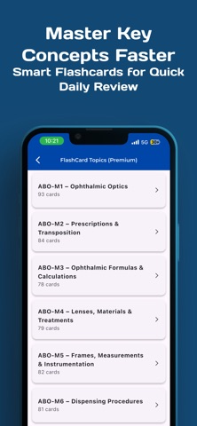 ABO NCLE Optician Exam Prep Screenshot 7 of 10