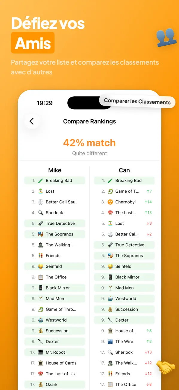 Screenshot #3 pour Mon Classement - Compare