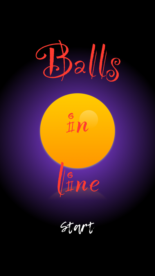 #1. Balls in a line (iOS) 来自: Vladymyr Kravchuk