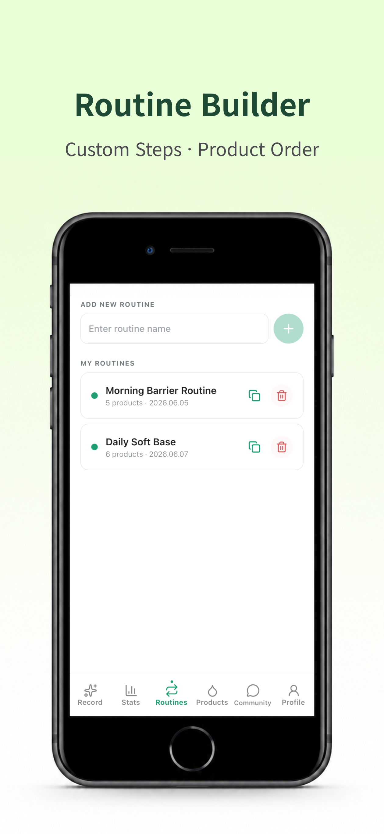 SkinPace: Skincare Diary screenshot 4