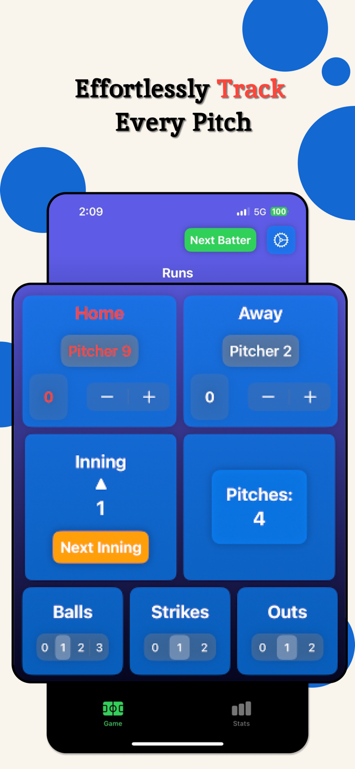 Pitching Radar Umpire Counter