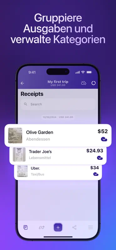 Smart Receipts: Expenses & Tax screenshot 2 of 6