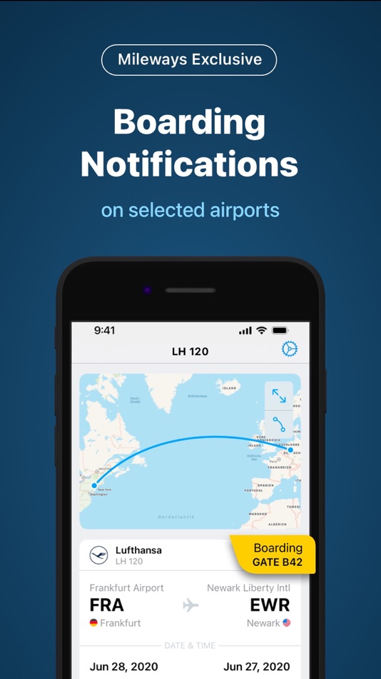 #6. Track Live Flights - Mileways (iOS) De: Codeventures GmbH