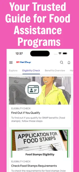 EBT Food Stamps SNAP - Guide screenshot 2