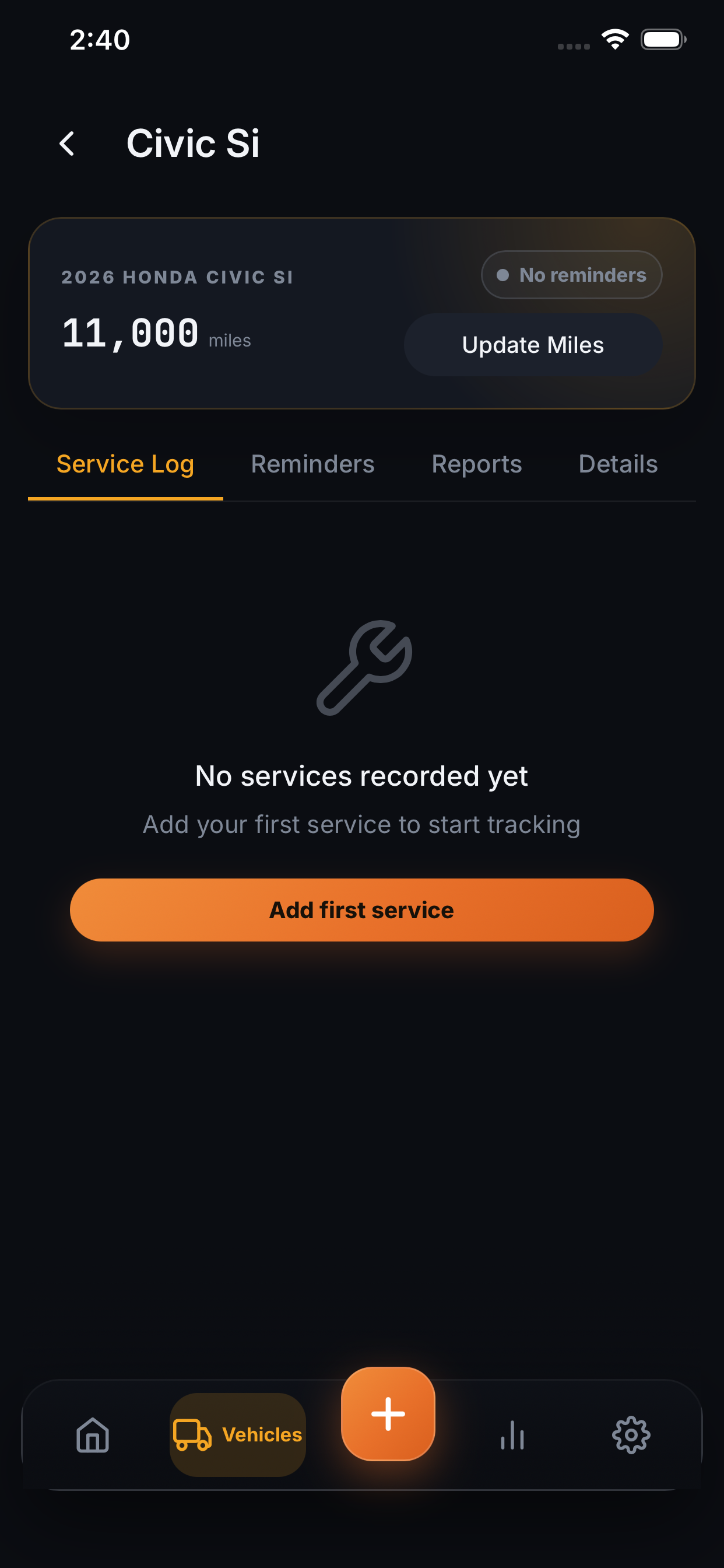 RevLog: Vehicle Service Log screenshot 4