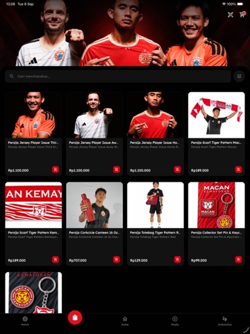 Persija iPad screenshot 1