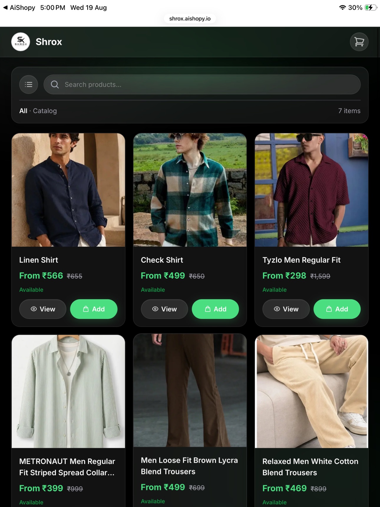 Screenshot 10 of AiShopy