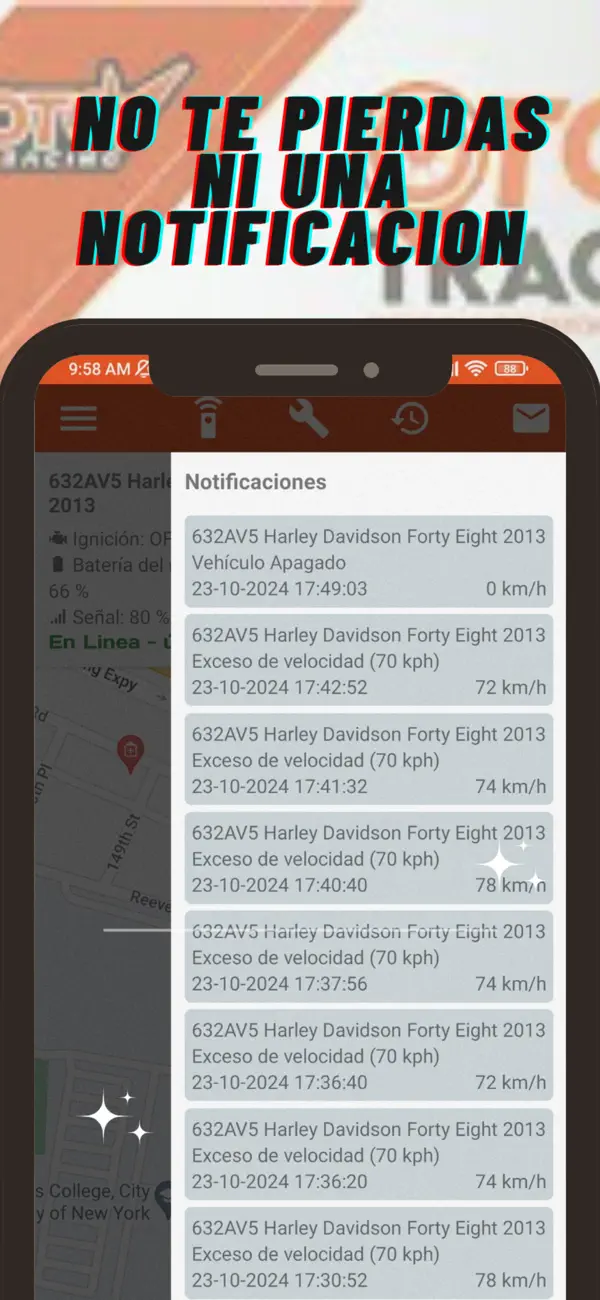 Screenshot #2 pour OTOM Track GPS