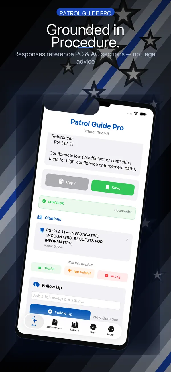 #3. PatrolGuidePro (iOS) Von: Dmytro Polokhalo