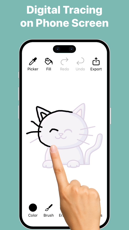 #1. Trace and Sketch: Easy Drawing (iOS) Podle: Shajir Kalady