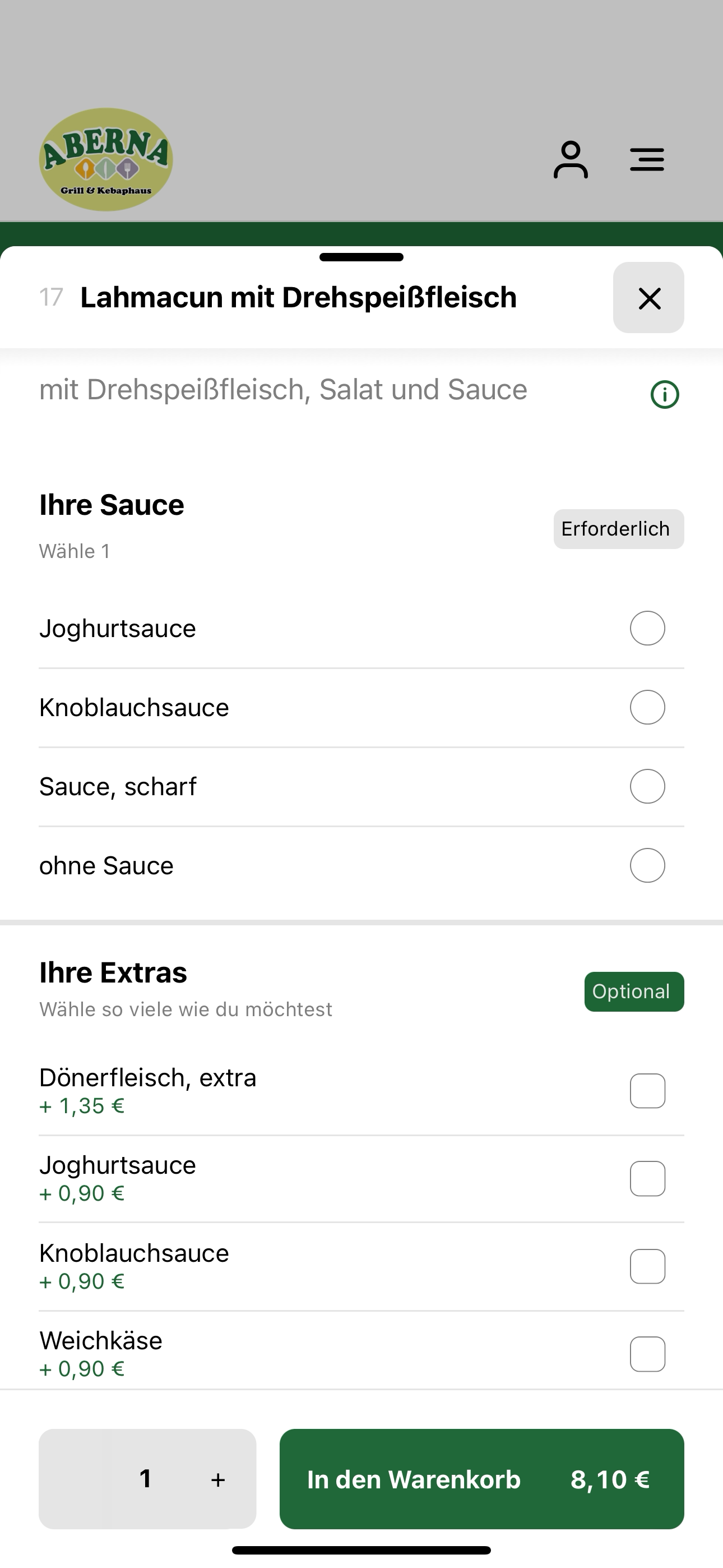 Aberna Grill und Kebap