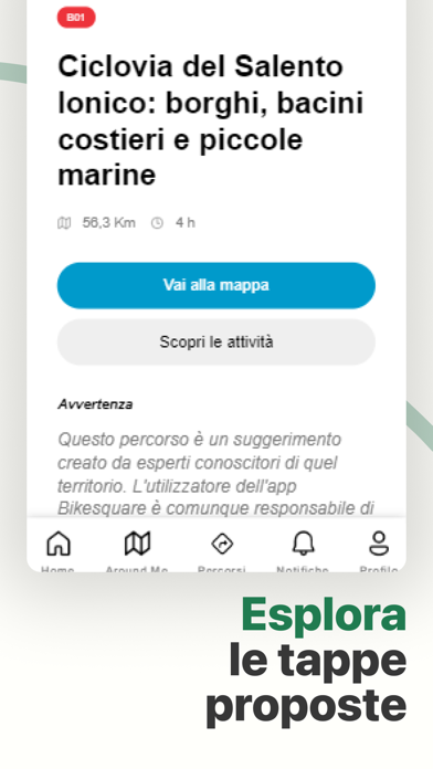 Ciclovia del Salento Ionico Screenshot