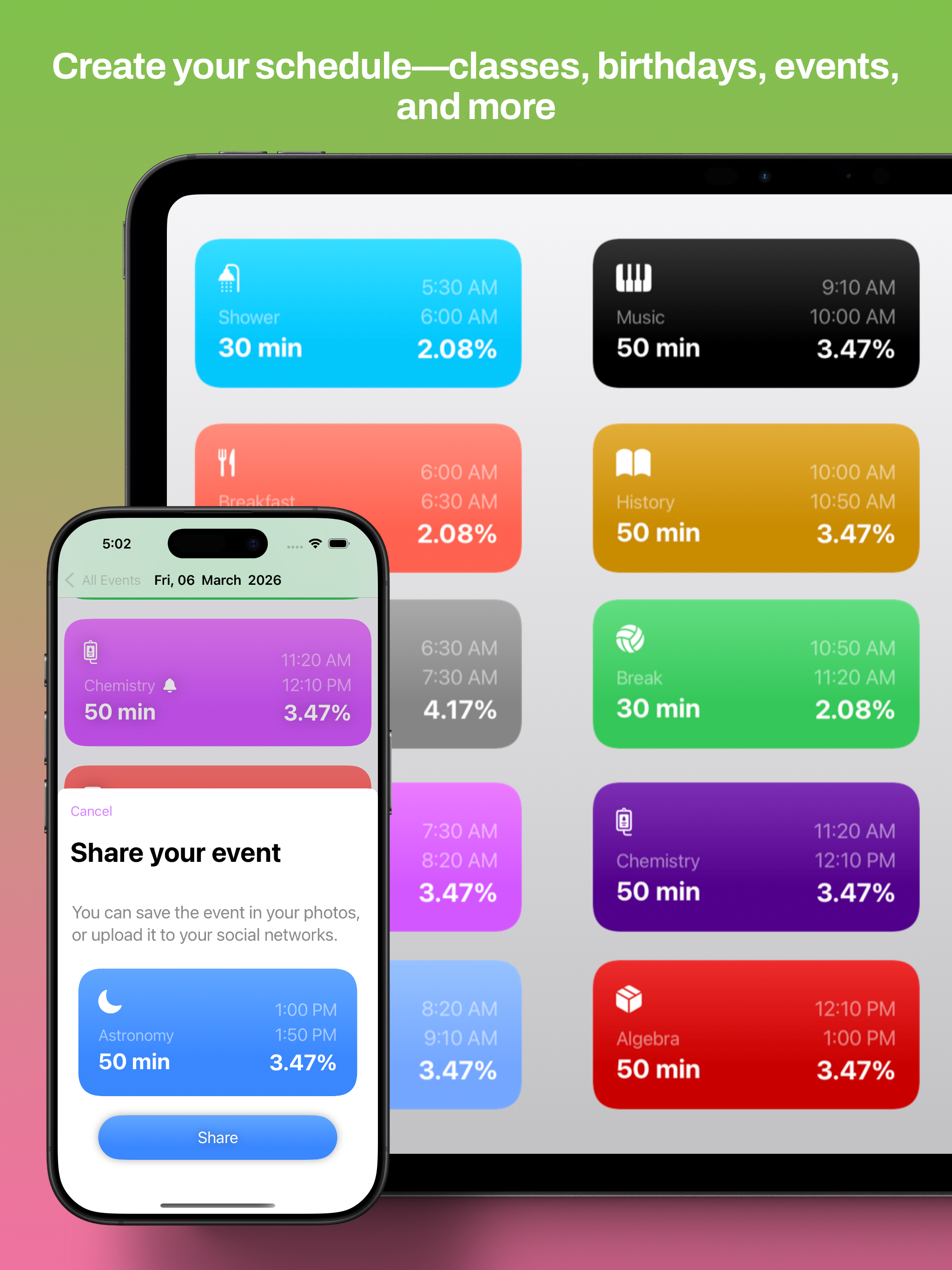 Ti - Create notifications