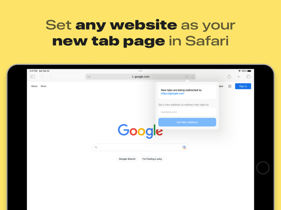 Screenshot #4 pour Start Page Redirect