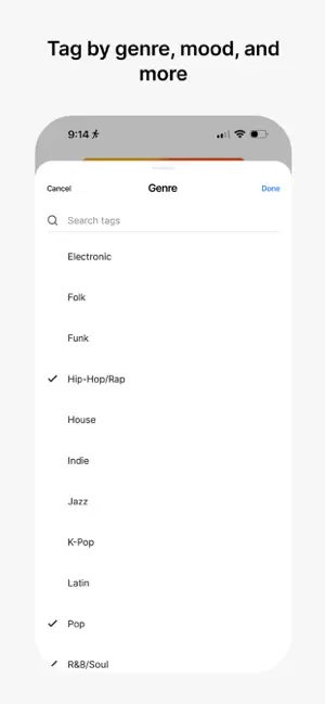 Postal: Your Music Organized screenshot 4