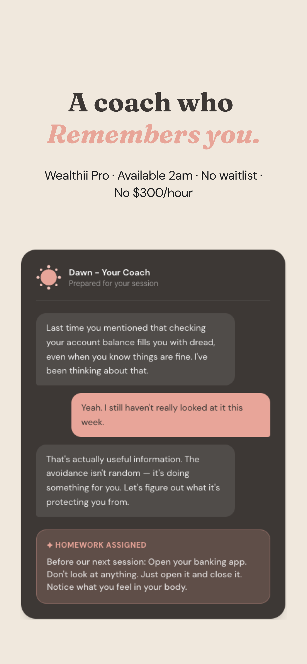 Wealthii: Money Goals & Coach