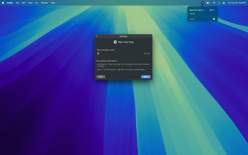 App screenshot
