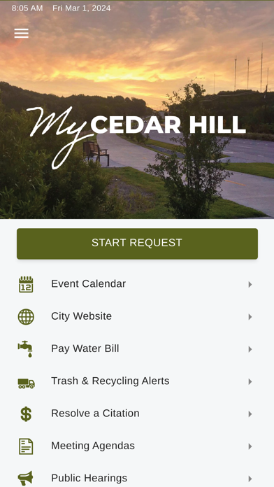 Screenshot #1 pour My Cedar Hill