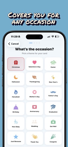 Panic Gift: IOU Card Maker screenshot