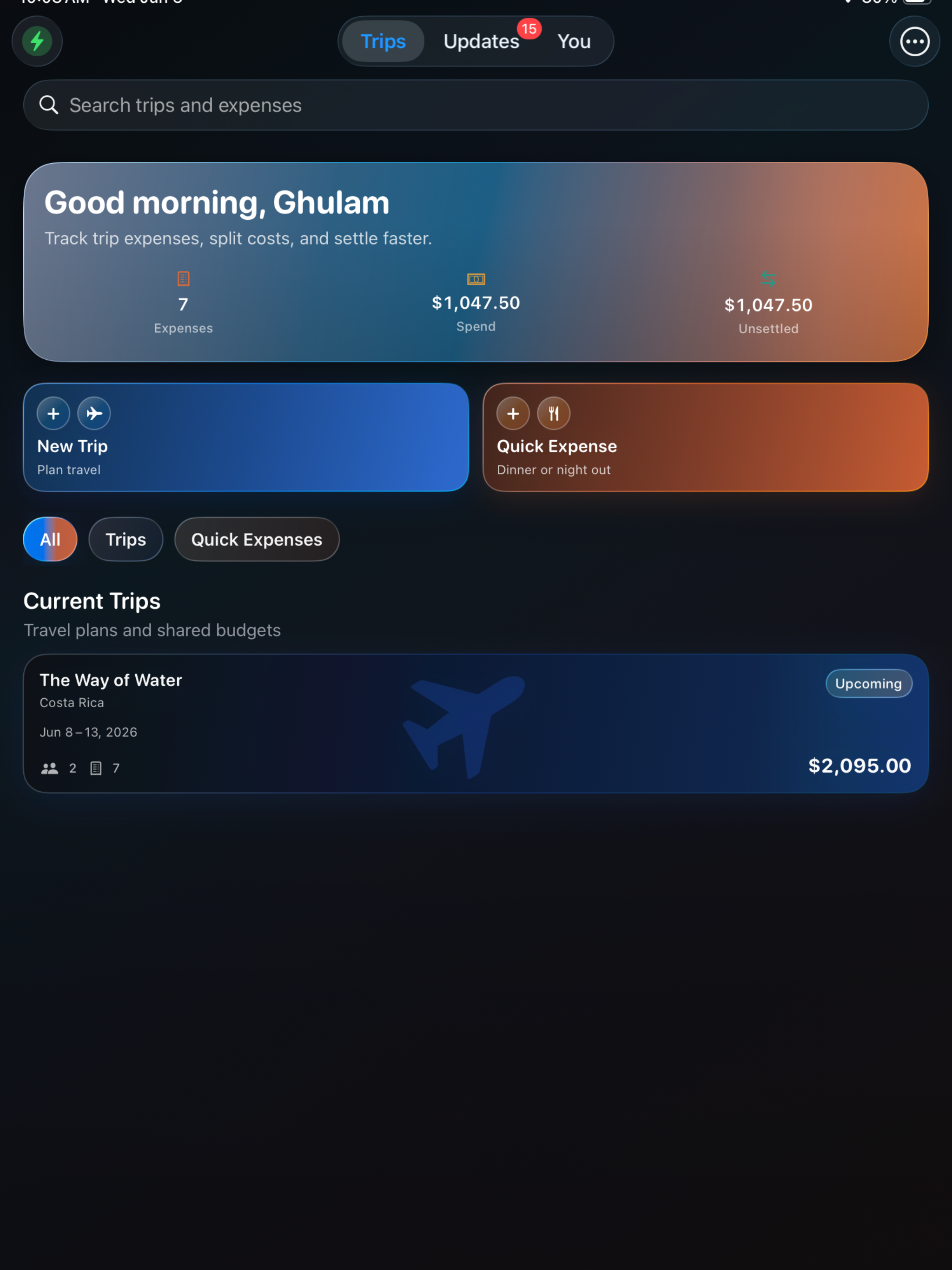 Dyced: Split Bills & Trips screenshot 10