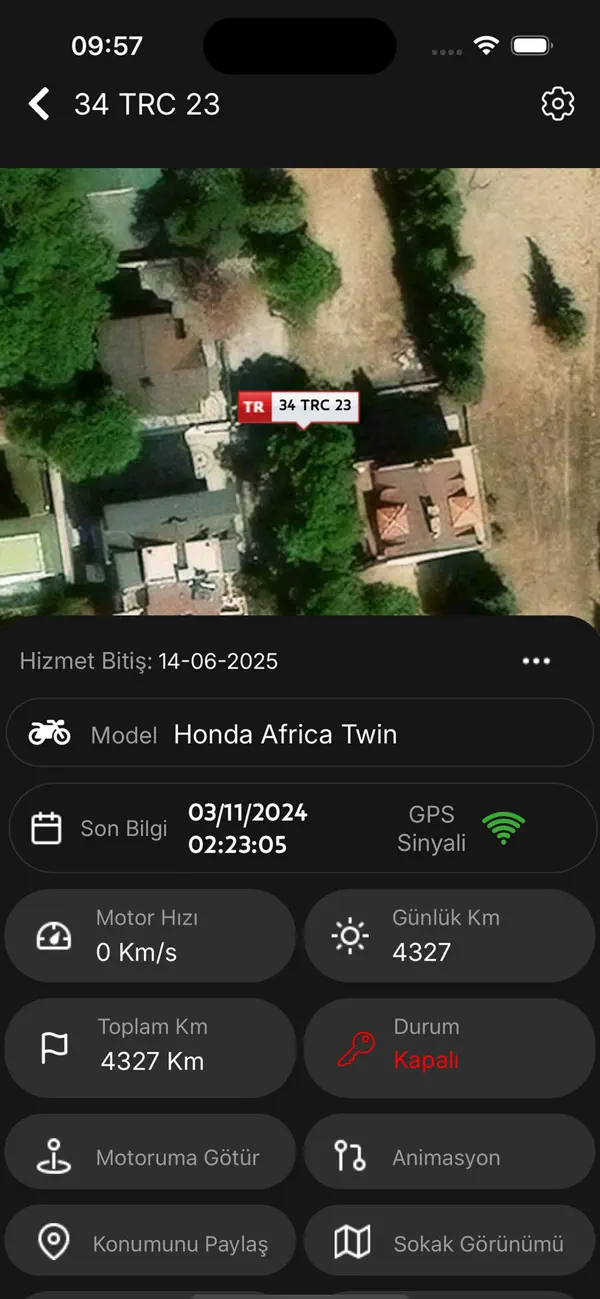 Screenshot #2 pour Turuncu Motosiklet Takip