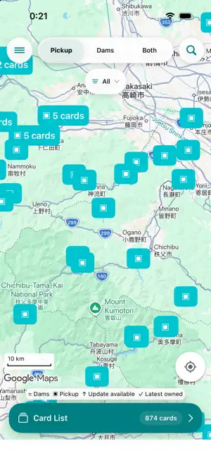 Dam Card Map screenshot 1