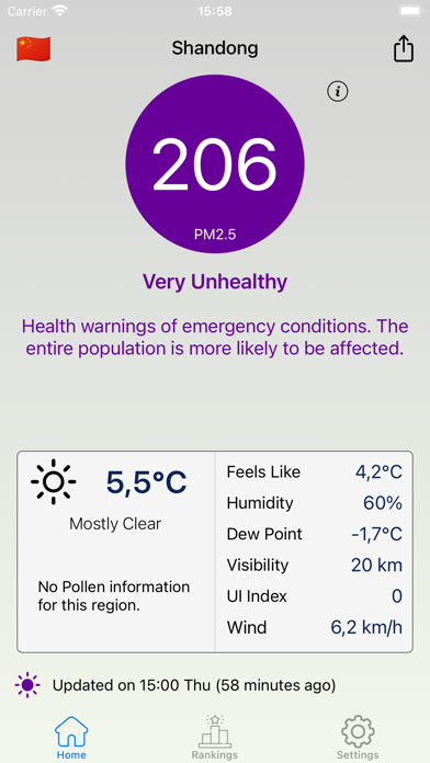 Air Quality & Pollen Trackerのおすすめ画像3