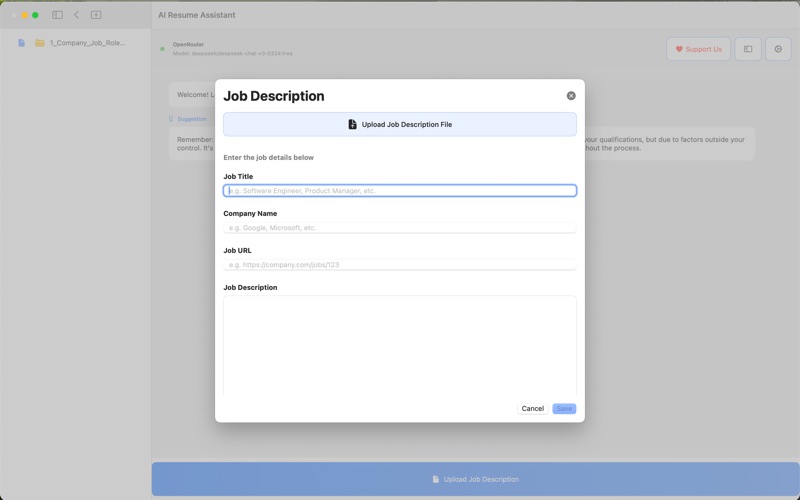 App screenshot