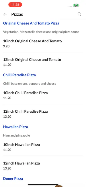 Augustus Pizza screenshot 3