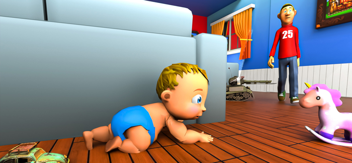 Naughty Baby Hide and Seek