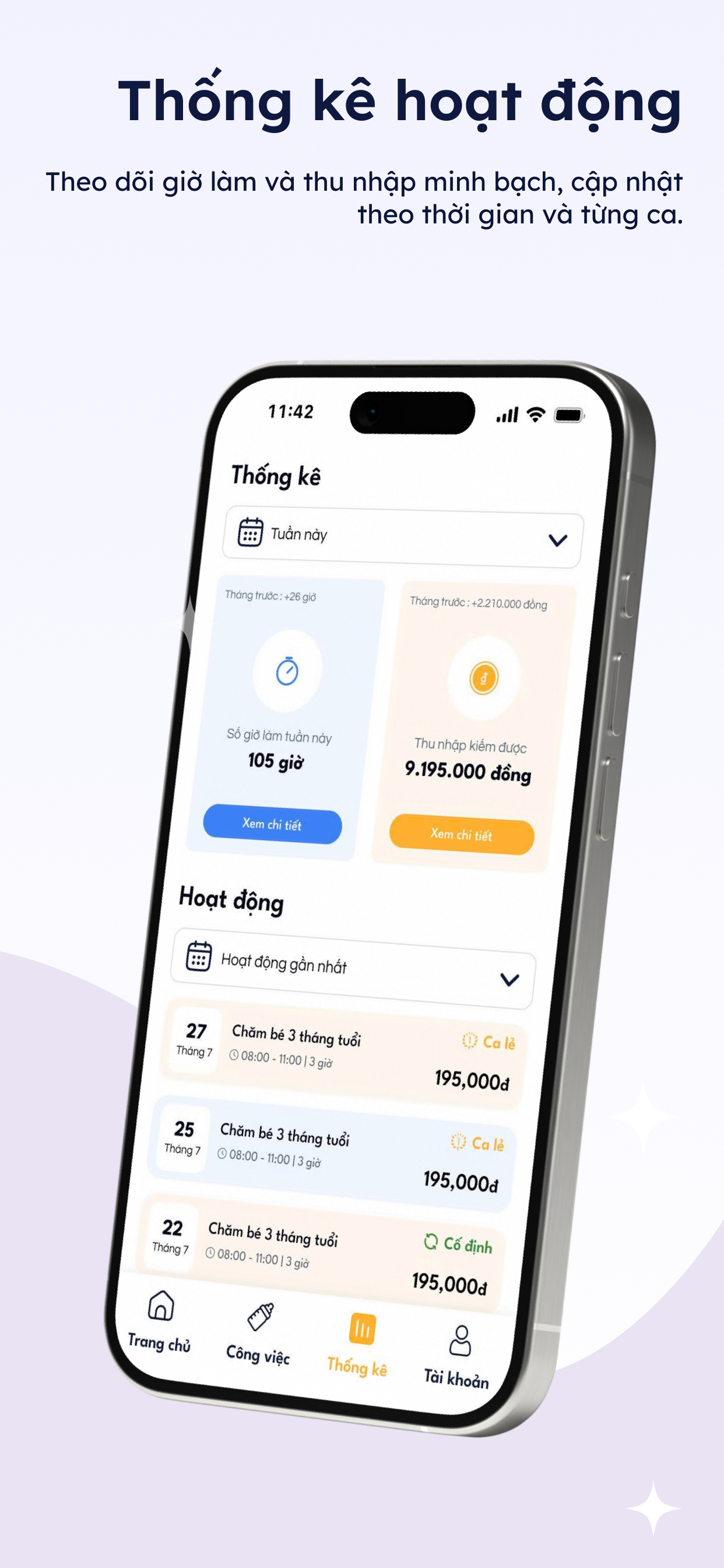 Nounou Pro: App for Partners