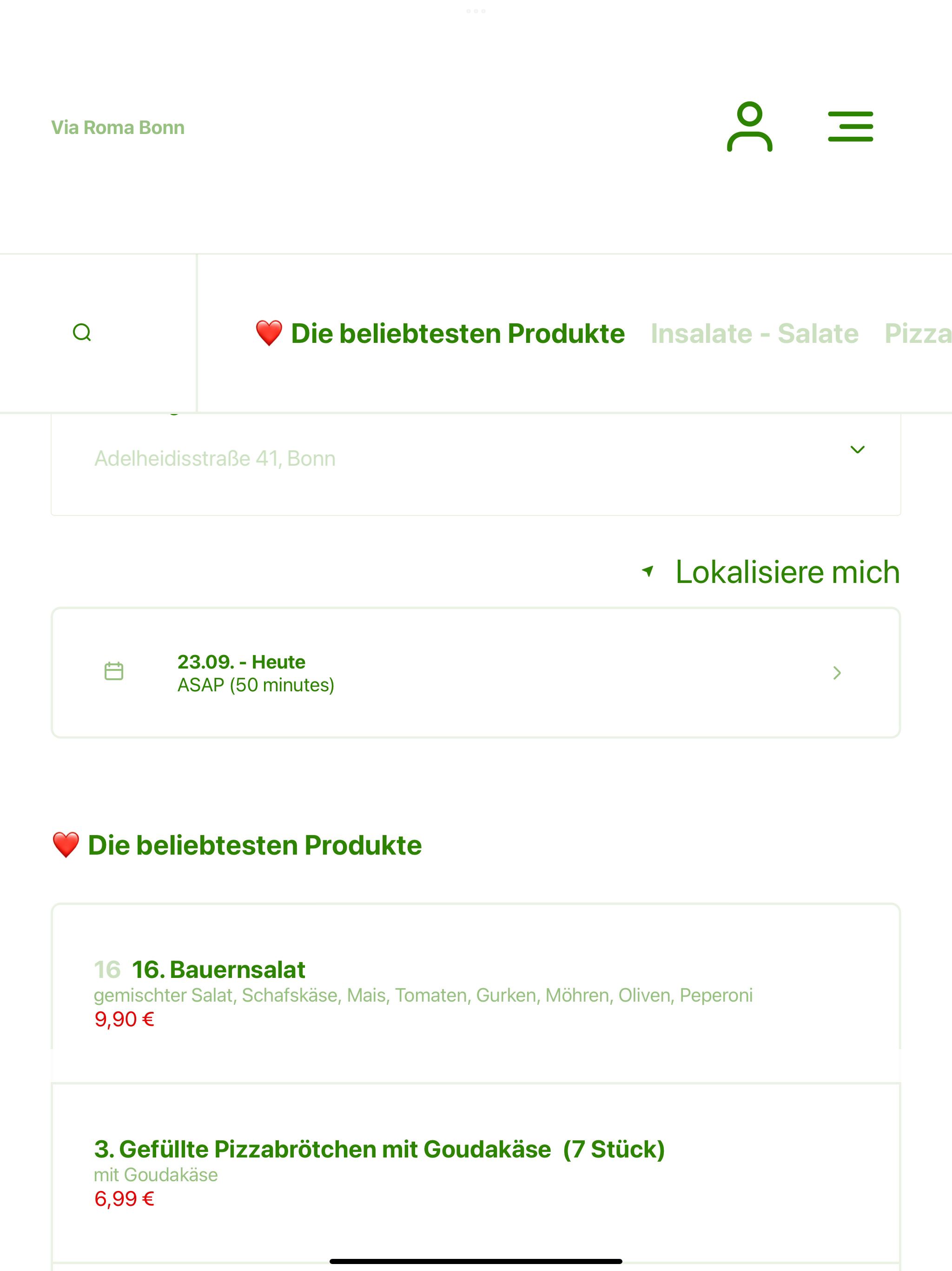 Via Roma Bonn Restaurant screenshot 7