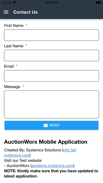 AuctionWorx Mobile screenshot-4