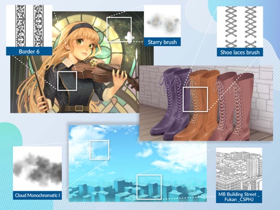 Clip Studio Paint iPad app afbeelding 2