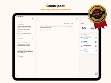 Croissant - Cross-Posting Screenshot 1