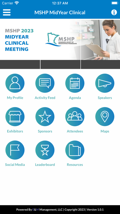 MSHP Midyear Clinical Meeting Screenshot