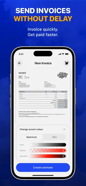 Invoo: AI Estimates & Invoices screenshot 3