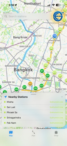 EGK BTSkyTrain Map Screenshot 2 of 10