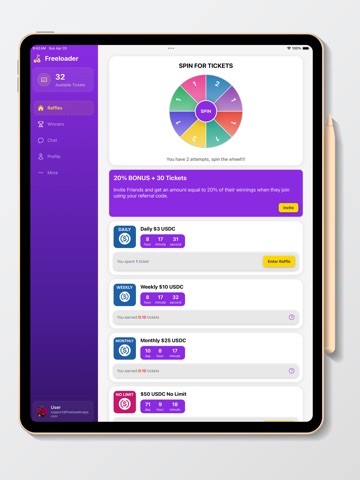 Freeloaders iPad screenshot