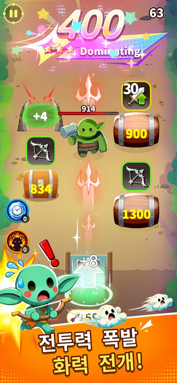 Fox Shot: Number Run iOS Mod IPA screenshot 2 - iOS game interface