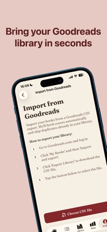 SlowRead: Book Tracker & TBR 스크린샷 6