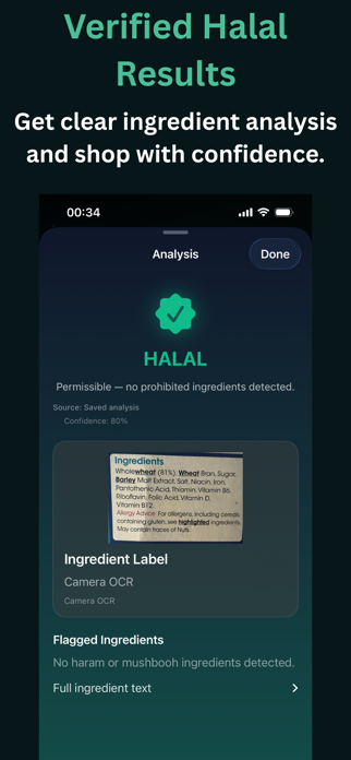 HalalScan AI: Halal Scanner Screenshot 3 of 4