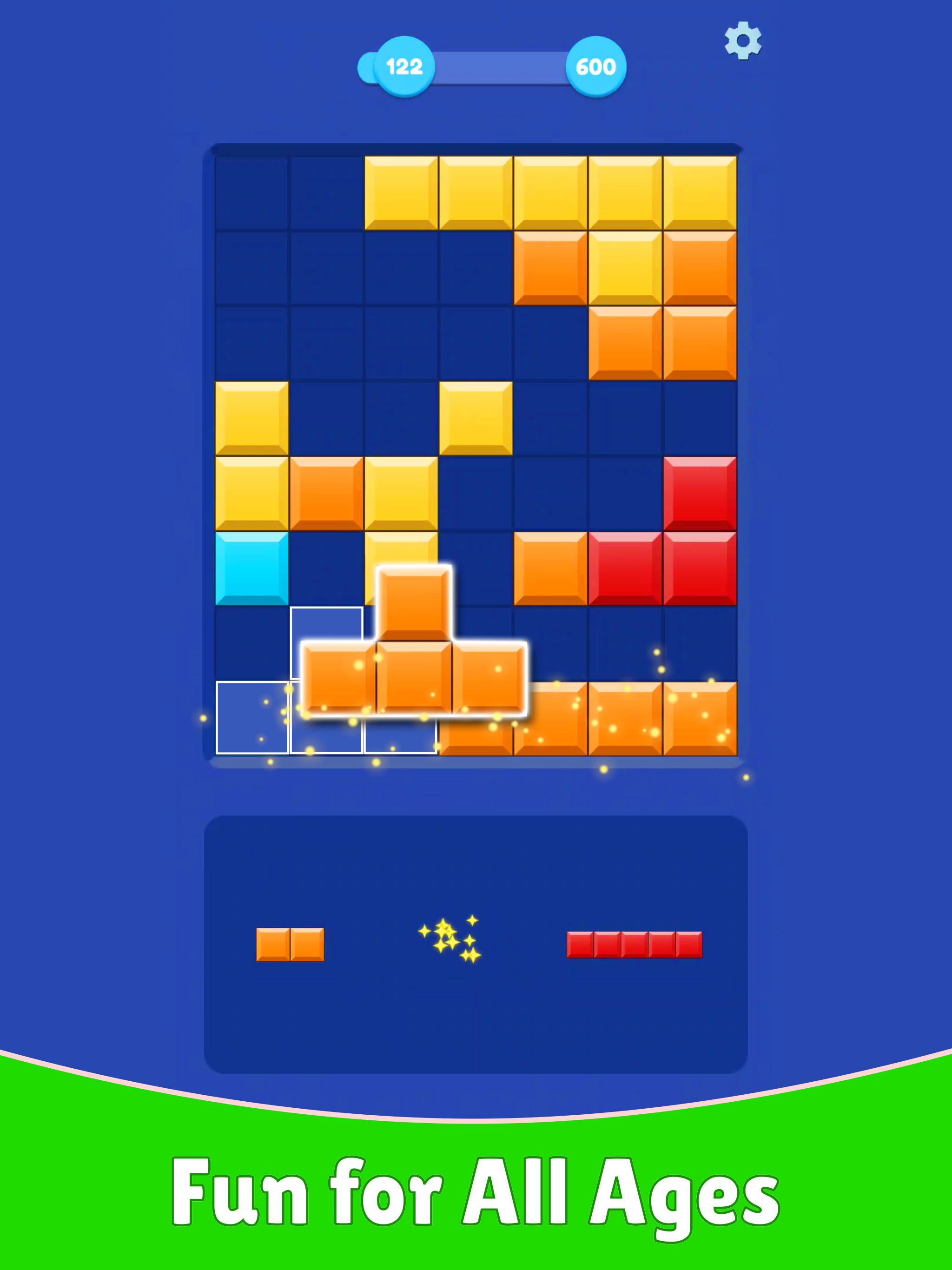 Blast fusion puzzle