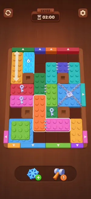 Wood Block Jam: Slide Puzzle screenshot 1
