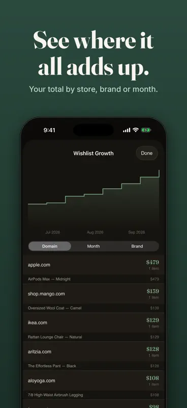 ForLater: AI Shopping Wishlist screenshot 6 of 7