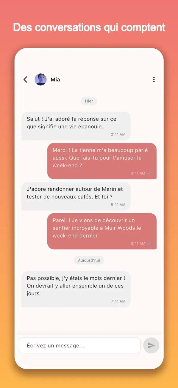 Screenshot #3 pour Love Dating - Amour Sérieux