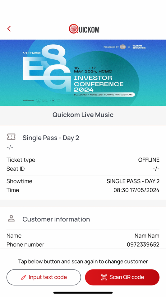 #3. Quickom Check-in (iOS) 由: Beowulf Network Inc